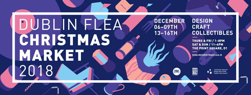Dublin Flea Christmas Market - only place in town with trustwordie cards